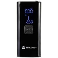 TOOLCRAFT TO-ACP-200 Compressor 10 bar Automatische afschakeling, Digitaal display, Knipperlicht, Met Powerbank-functie, Met werklamp - thumbnail