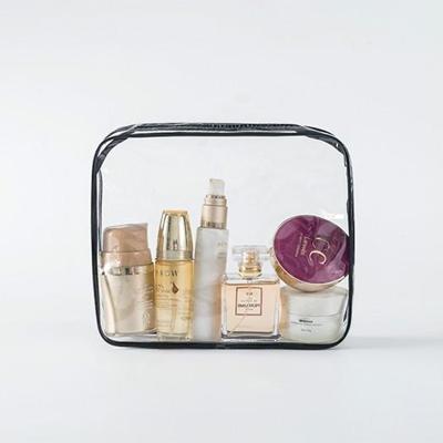Transparante PVC tassen reizen organisator duidelijk make-up tas Pouch Wash zakken (M)