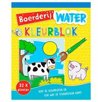 Waterkleurblok Boerderij - thumbnail