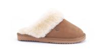 Warmbat Flurry Suede Pantoffel Dames Cognac 40 - thumbnail