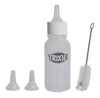 TRIXIE ZUIGFLESJE VOEDINGSSET INCLUSIEF BORSTEL - thumbnail