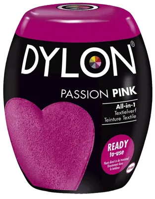 Dylon Wasmachine Textielverf Pods - Passion Pink 350g Dylon Wasmachine Textielverf Pods - Passion Pink 350g
