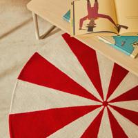 Kave Home Rond Vloerkleed 'Wirla' 100cm - thumbnail