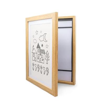 Kader voor tekening beige Kader voor tekening beige