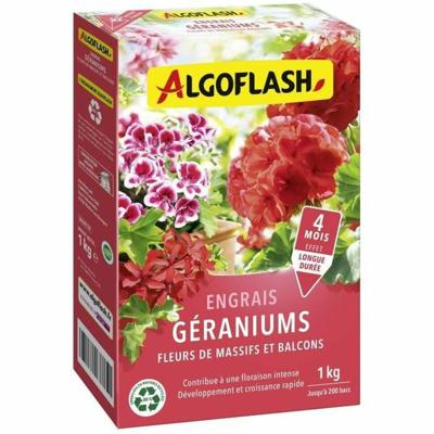 Geraniummeststoffen, bloemen van bedden en balkons - Algoflash Naturasol - 1 kg
