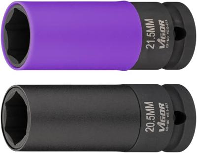 Vigor V6313 Slagadapterset 1/2 (12.5 mm) 2-delig