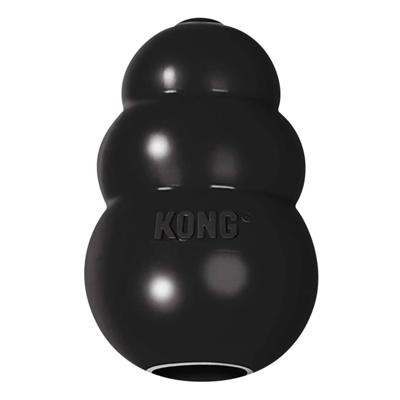 Hondenspeelgoed rubber extra large zwart Kong - Kong