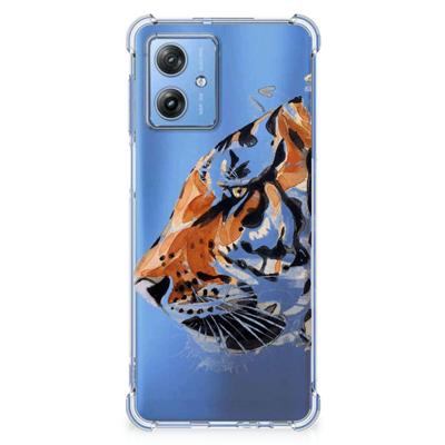 Back Cover Motorola Moto G54 Watercolor Tiger Back Cover Motorola Moto G54 Watercolor Tiger