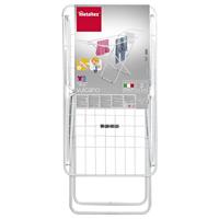 Metaltex Vulcano Tec Droogrek 18 m Drooglijn 55x180/106x100 cm Zilver - thumbnail