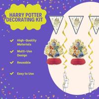 Harry Potter Decoratieset 7-delig - thumbnail