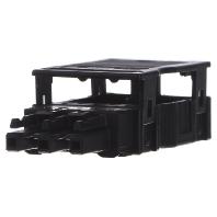 WAGO 770-103 Netstekker WINSTA MIDI Bus, recht Totaal aantal polen: 2 + PE 25 A Zwart 25 stuk(s) - thumbnail