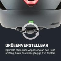 Olympic Sportswear Alpina sports urban helm altona v 52-57 mat antraciet - thumbnail