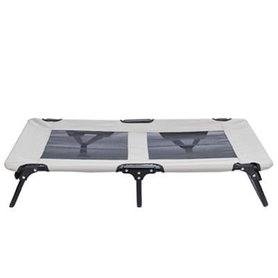 TRIXIE STRETCHER HONDENLIGBED GRIJS / ZWART 120X70X19 CM TRIXIE STRETCHER HONDENLIGBED GRIJS / ZWART 120X70X19 CM