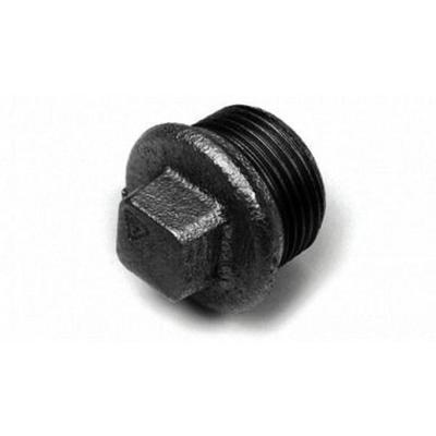 Vierkante Plug Nr.290 Zwart 1-1/4