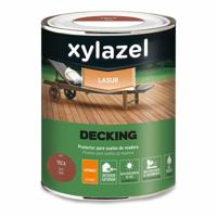 Beschermende Olie Xylazel Decking Teakboom 750 ml Gesatineerd - thumbnail