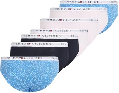 Tommy Hilfiger 7-pak meisjes slips - Katoenen meisjes merk onderbroeken