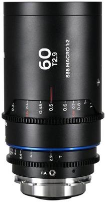 Laowa Nanomorph 60mm T2.9 1.5X S35 Macro (Blue) PL/EF Laowa Nanomorph 60mm T2.9 1.5X S35 Macro (Blue) PL/EF