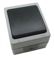 Spatwaterdichte enkelpolige opbouw Schakelaar  spatwaterdicht - thumbnail