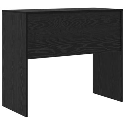 Bureau Zwart eiken 90 x 40 x 76 cm Bewerkt hout