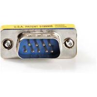 Nedis Seriële Adapter | Adapter | D-SUB 9-Pins Male | D-SUB 9-Pins Male | Vernikkeld | Metaal | Metaal | Doos - CCGB52811ME - thumbnail