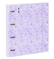 Ringmap Safta Light purple flowers Paars 27 X 32 X 4 cm - thumbnail