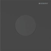 Bedieningsplaat Geberit Type 40 230V Round Easy To Clean Mat Zwart - thumbnail