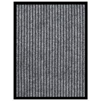 VidaXL Deurmat 40x60 cm gestreept grijs - thumbnail