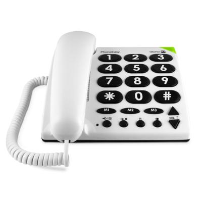 Doro Phone Easy 311C Big Button Telefoon Wit