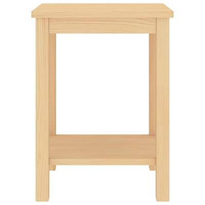 Nachtkastje 35x30x47 cm massief grenenhout naturel