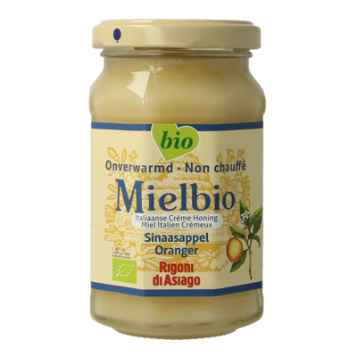 Sinaasappel creme honing bio 300 Gram Sinaasappel creme honing bio 300 Gram