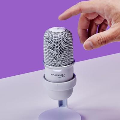 Desktop Microfoon HyperX SoloCast 519T2AA Wit Desktop Microfoon HyperX SoloCast 519T2AA Wit