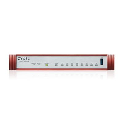 Zyxel USG FLEX 100HP 3.0Gbps UTM Firewall Gebundeld met 1 Jaar Beveiligingslicentie| 2 PoE+ Poorten | Aanbevolen tot 50 Gebruikers [USGFLEX100HP]