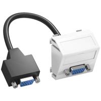 OBO Bettermann 6104670 Afdekking Multimediadrager (b x h x d) 45 x 45 x 26 mm 1 stuk(s) Wit - thumbnail
