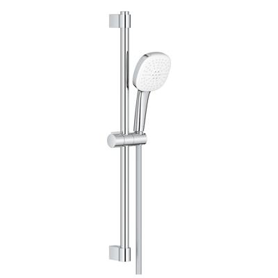 Grohe Tempesta Cube 110 glijstangset met 2 straalsoorten chroom Grohe Tempesta Cube 110 glijstangset met 2 straalsoorten chroom