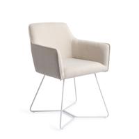 Jesper Home Eetkamerstoel 'Hofu' Beehive White, kleur Enoki - thumbnail