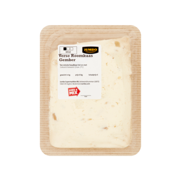 Jumbo Verse Roomkaas Gember 125 g