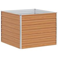 Verhoogde plantenbak Licht Bruin 100 x 100 x 77 cm - thumbnail