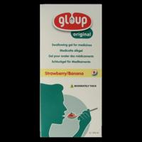 Gloup Original Aardbei Banaan Slikgel 500ml - thumbnail