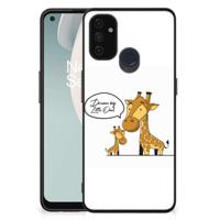 OnePlus Nord N100 Hoesje Giraffe - thumbnail