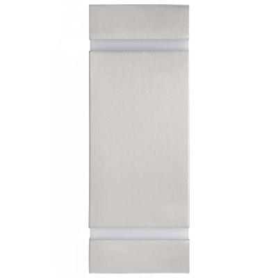 VidaXL Buitenwandlampen 2 st 35 w rechthoekig zilverkleurig VidaXL Buitenwandlampen 2 st 35 w rechthoekig zilverkleurig