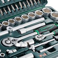 Brüder Mannesmann M98410 Dopsleutelset Metrisch 1/4 (6.3 mm), 1/2 (12.5 mm) 94-delig - thumbnail