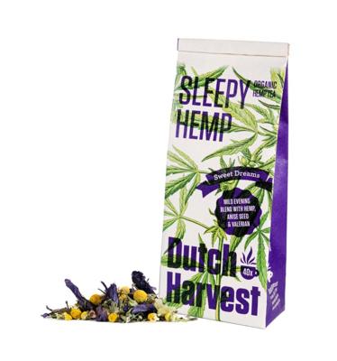 Sleepy Hemp - Hennep & Kruidenmix thee 40 gram - Dutch Harvest losse thee