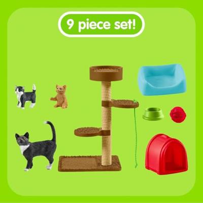 Schleich - Entertainment voor schattige katten - 42501 - thumbnail