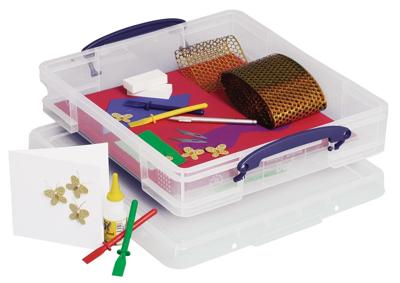 Really Useful Box opbergdoos 7 liter, transparant Really Useful Box opbergdoos 7 liter, transparant