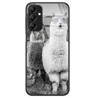 Samsung Galaxy A14 glazen hardcase - Lama bruh - thumbnail