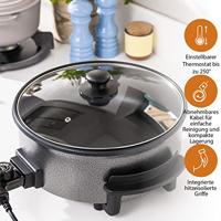 Tristar PZ-9135 Elektrische Hapjespan 30 cm Zwart - thumbnail