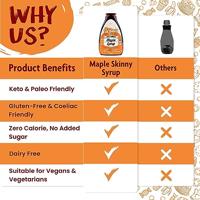 Skinny Syrup Maple Syrup (425 ml) - thumbnail