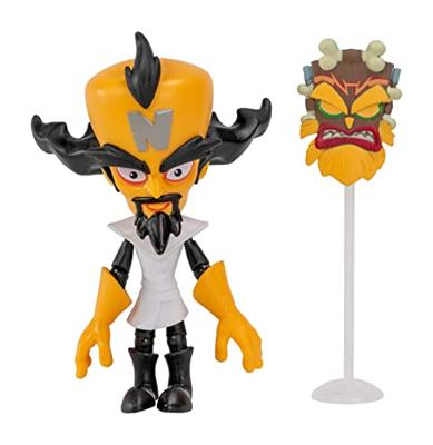 Crash Bandicoot - Dr Neo with Ukauka Mask Figure Crash Bandicoot - Dr Neo with Ukauka Mask Figure