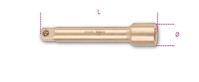 Beta Vonkvrije 1/2" verlengstukken 921BA/22 - 009210844