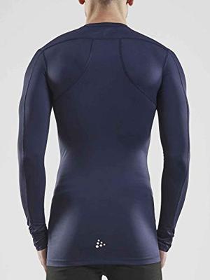 Craft 1906856 Pro Control Compression Tee LS Unisex - Navy - XXL